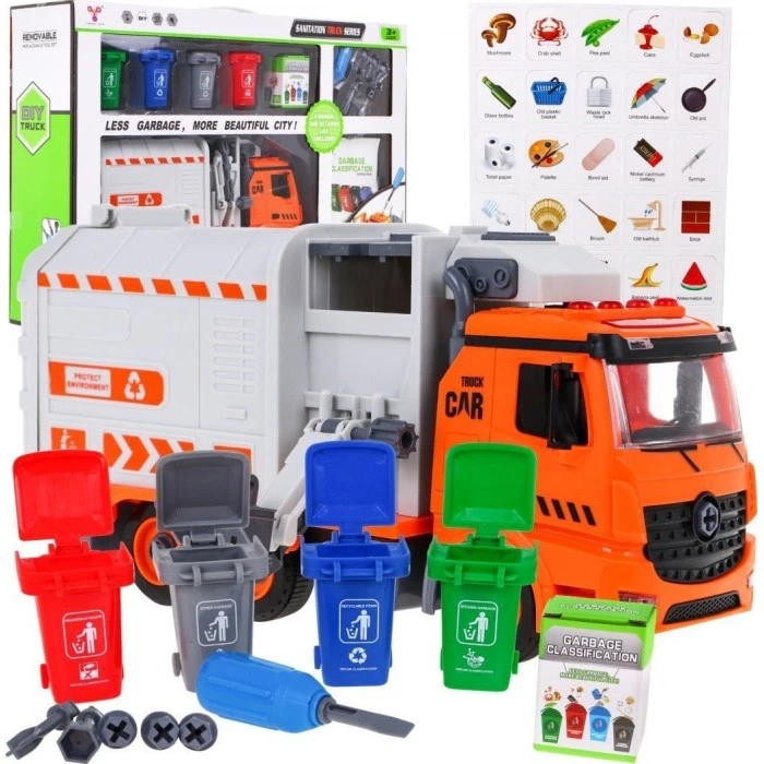 Дитячий інтерактивний сміттєвоз 3+