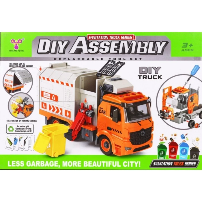 Дитячий інтерактивний сміттєвоз 3+