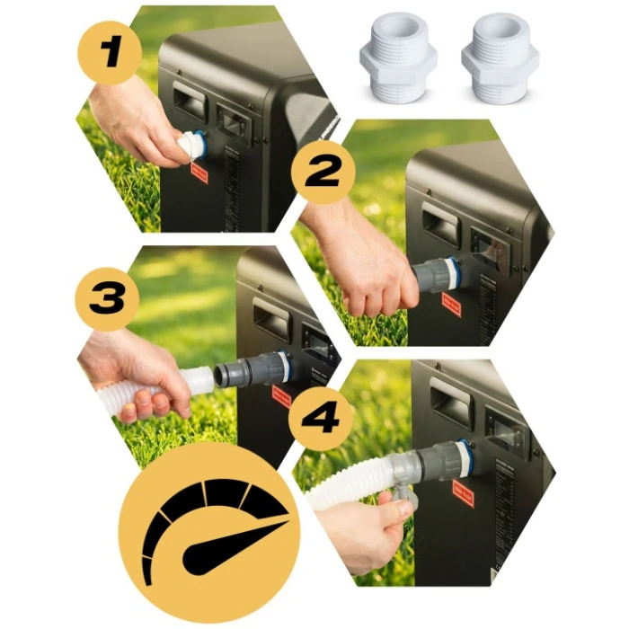 Тепловий насос для басейну Humberg HM‑911 3 кВт