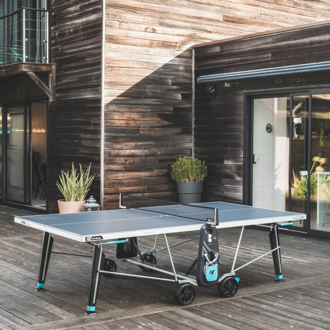 Стол теннисный Cornilleau 400x OUTDOOR, синий