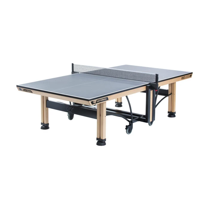 Стол теннисный Cornilleau Competition 850 WOOD ITTF, серый