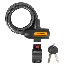 Велосипедный замок W-TEC Evakko 10*1800 мм.