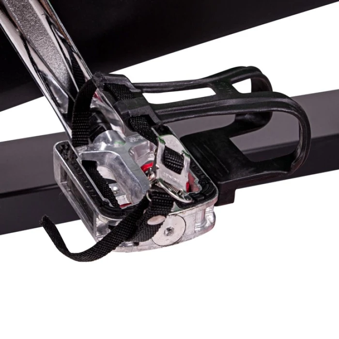 Велотренажер спиннинговый магнитный inSPORTline Airin – черно-серебряный