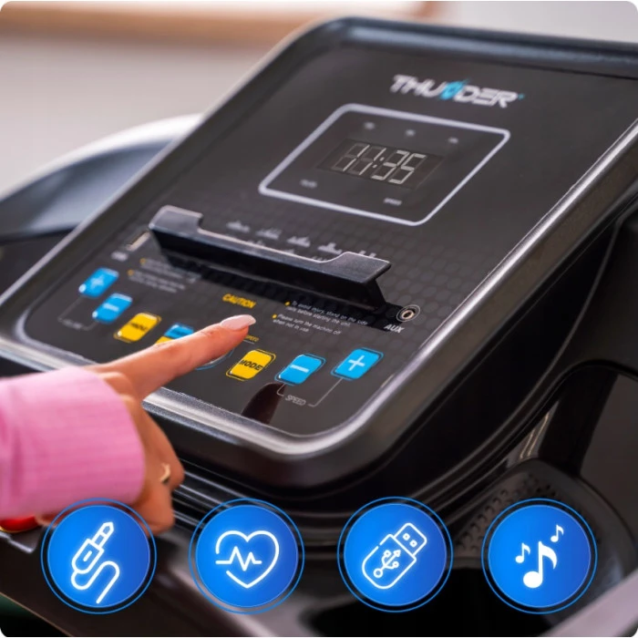 Бігова доріжка електрична THUNDER G8000-D