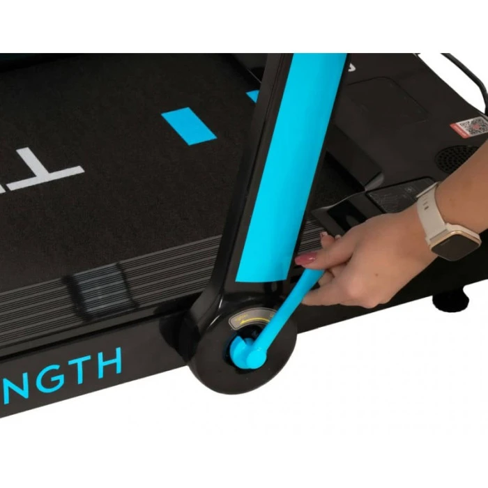 Бігова доріжка електрична THUNDER RACE-BLUE