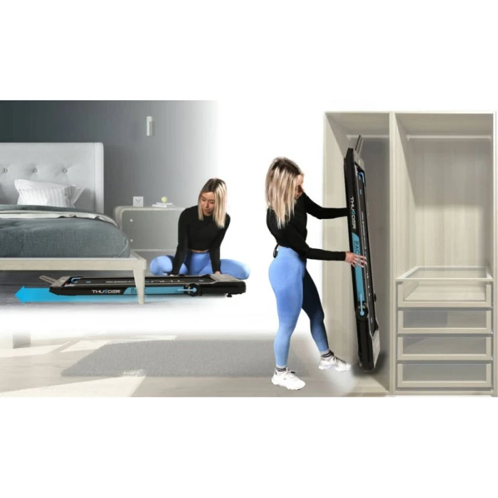 Бігова доріжка електрична THUNDER RACE-BLUE