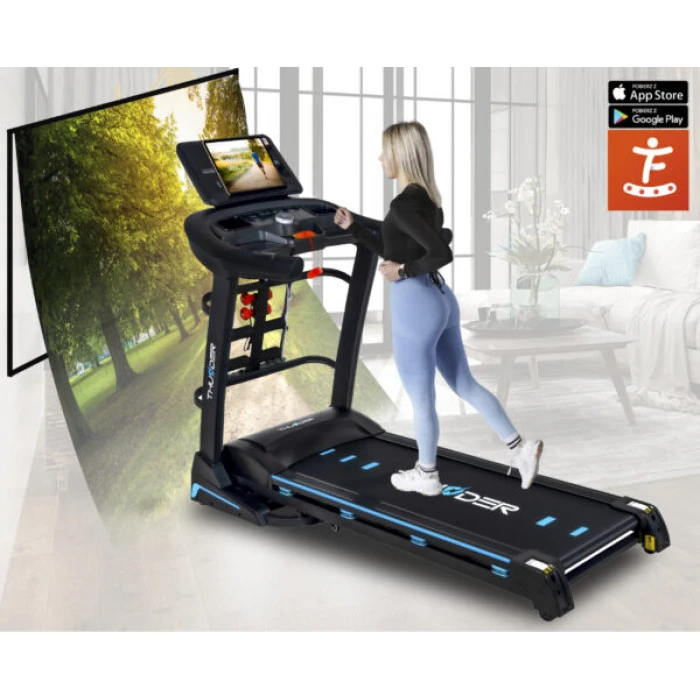 Бігова доріжка електрична THUNDER CORE-DS-BLACK