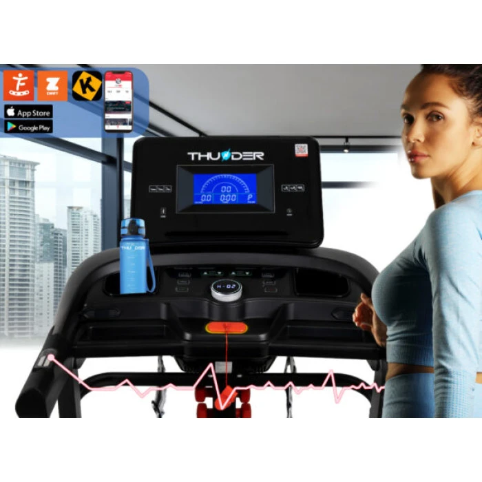 Бігова доріжка електрична THUNDER CORE-DS-BLACK