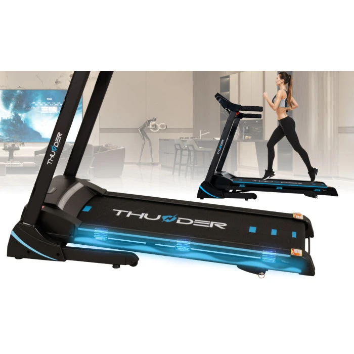 Беговая электрическая дорожка THUNDER ICON-BLACK