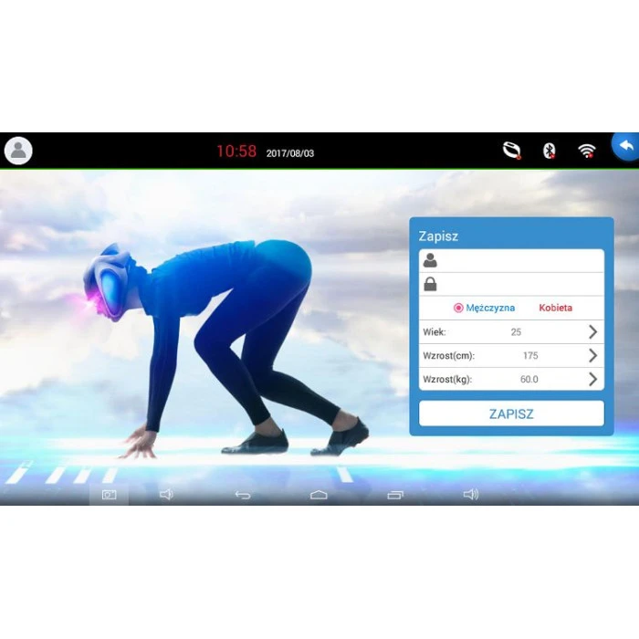 Беговая дорожка электрическая APVsport AVP8000 Futura Prestige, группа 2+ дополнительное оборудование