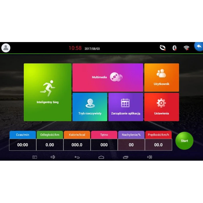 Беговая дорожка электрическая APVsport AVP8000 Futura Prestige, группа 2+ дополнительное оборудование