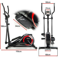 Орбитрек магнитный TRITON AbarQs OR-330 черно-красный