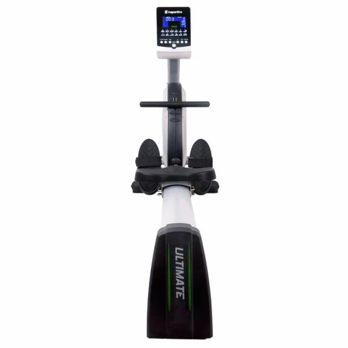 Гребной тренажер магнитный InSPORTline RW60 + нагрудный черный ремень