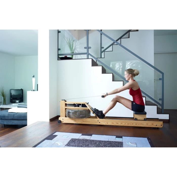 Веслувальний тренажер водний WaterRower Natural S4 Ash жовтий