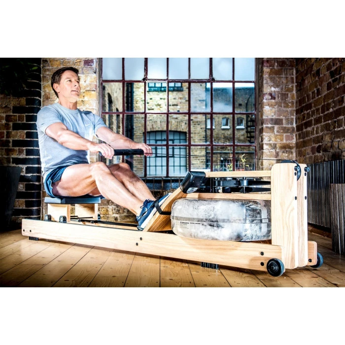 Веслувальний тренажер водний WaterRower Natural S4 Ash жовтий