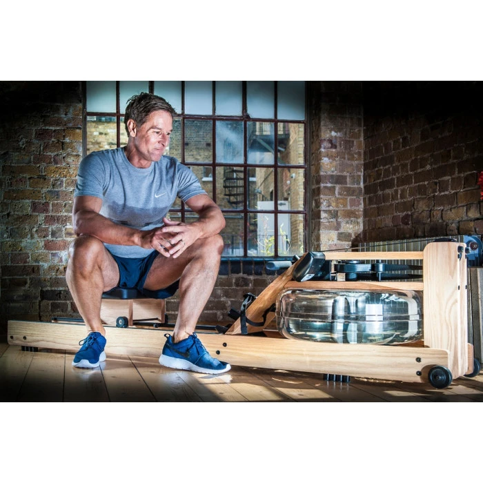 Веслувальний тренажер водний WaterRower Natural S4 Ash жовтий