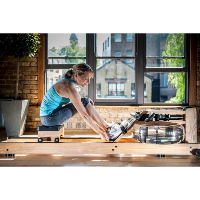 Веслувальний тренажер водний WaterRower Natural S4 Ash жовтий