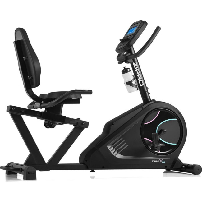 Велотренажер электромагнитный Zipro Iconsole+ Glow WM черный