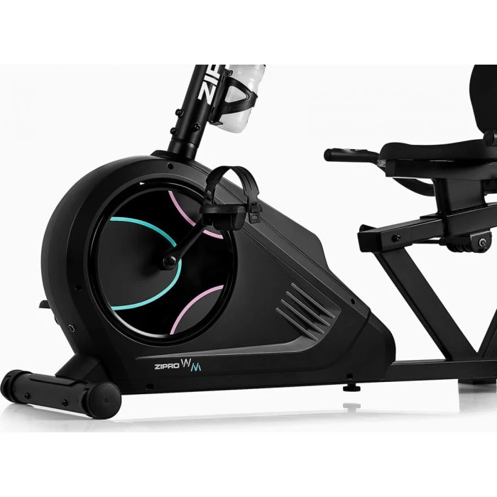 Велотренажер электромагнитный Zipro Iconsole+ Glow WM черный