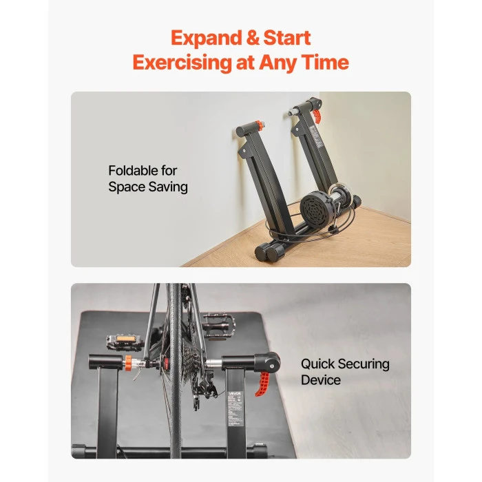 Велотренажер для колес VEVOR 660,4-736,6 мм/700C