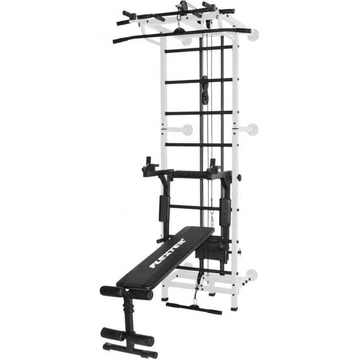 TOTALFIT Лестница гимнастическая KRAFT SYSTEM 3 в 1 белая