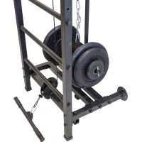 TOTALFIT Драбина гімнастична KRAFT SYSTEM 3 в 1 біла