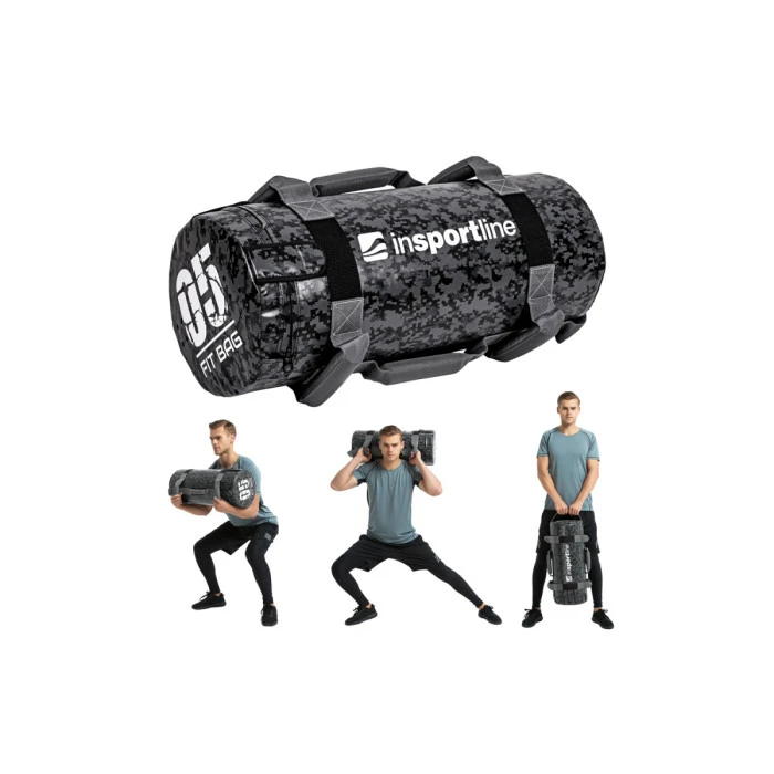 Сумка для тренировок с ручками inSPORTline Fitbag Camu 5 кг