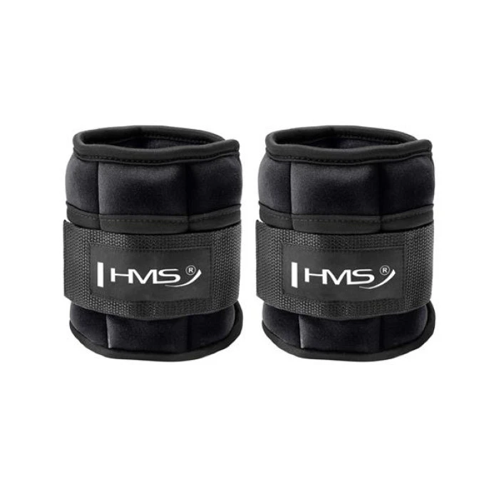 Утяжелители для запястья/щиколотки HMS ONK03 2 x 1.5 кг, черные