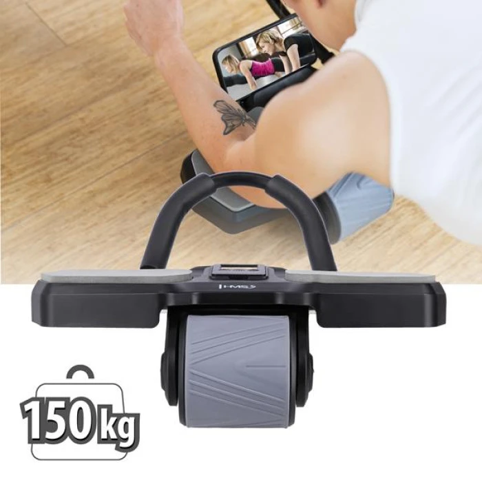 Колесо для тренування м'язів пресу HMS KA10 чорний