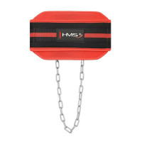 Пояс для тренировок PSTX05 HMS – черно-красный