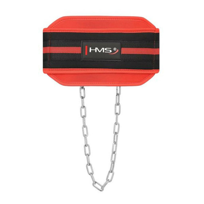 Пояс для тренировок PSTX05 HMS – черно-красный
