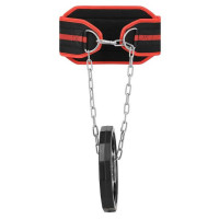 Пояс для тренировок PSTX05 HMS – черно-красный