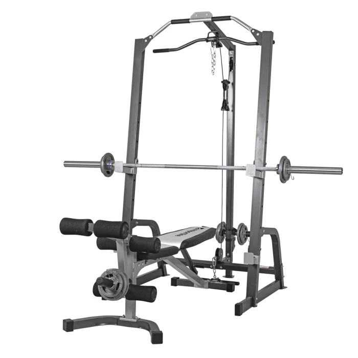 Многофункциональный атлас со скамейкой для тренировок inSPORTline Power Rack PW60