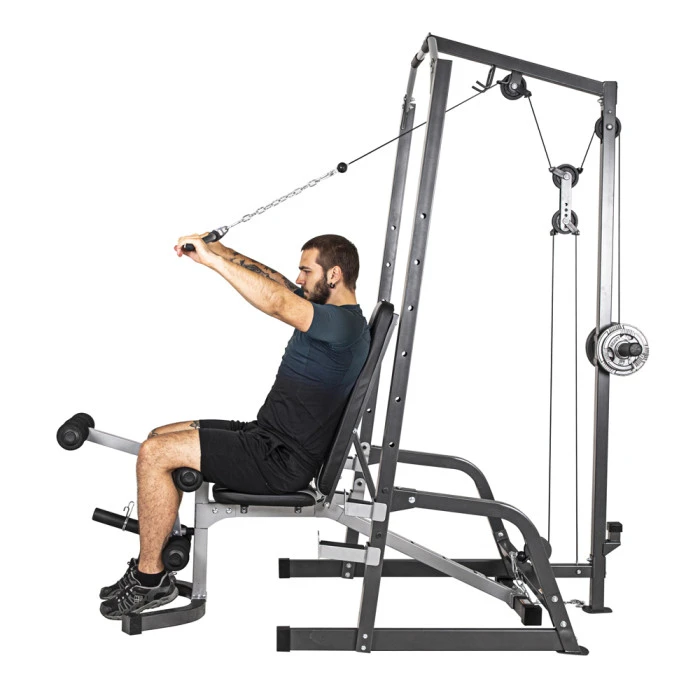Многофункциональный атлас со скамейкой для тренировок inSPORTline Power Rack PW60