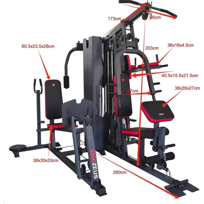 Силовая многофункциональная станция 5500 ZEUS ENERO FIT