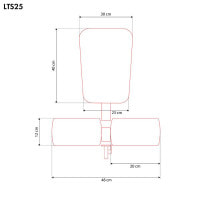 Сидения для тяги HMS LTS25