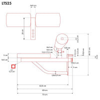 Сидения для тяги HMS LTS25