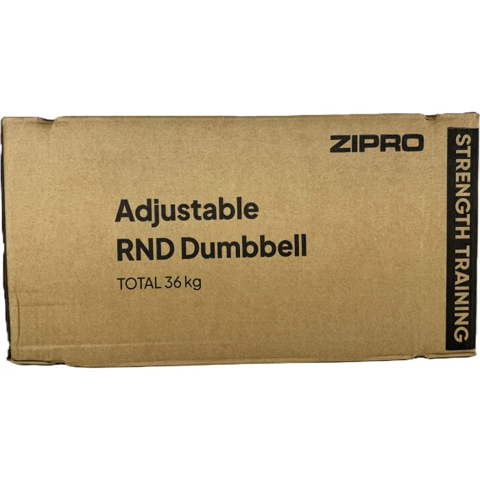 Гантель Zipro с регулируемой нагрузкой, круглая 36 кг