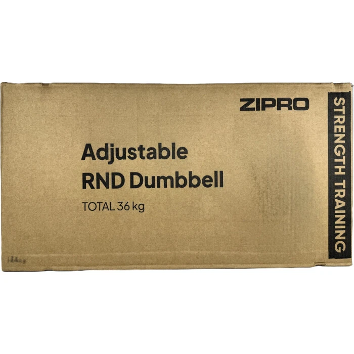 Гантель Zipro с регулируемой нагрузкой, круглая 36 кг