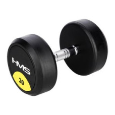 Гантель прогумована HMS HG PRO, 20 кг