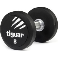Гантель Tiguar прорезиненная 1 х 8 кг.