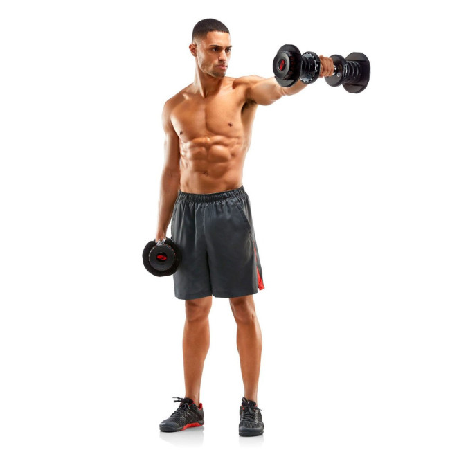 Гантели разборные стальные Bowflex SelectTech 1090i, 2 х 41 кг