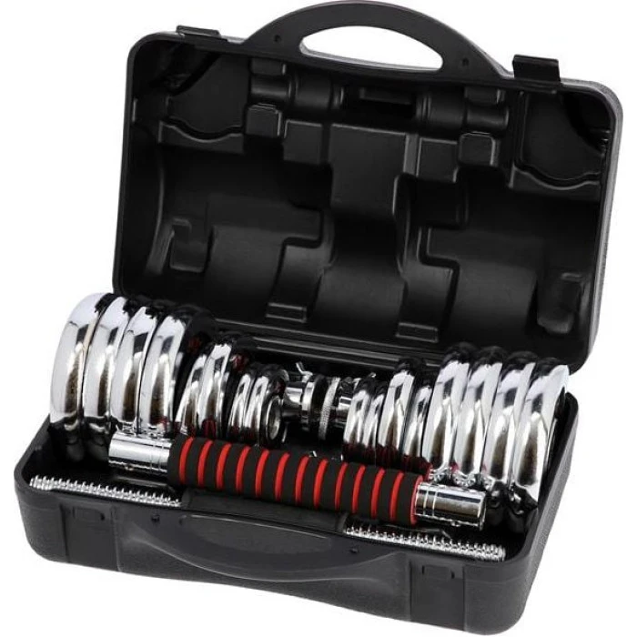 Гантелі розбірні сталеві HMS STC30, 2 x 15 кг