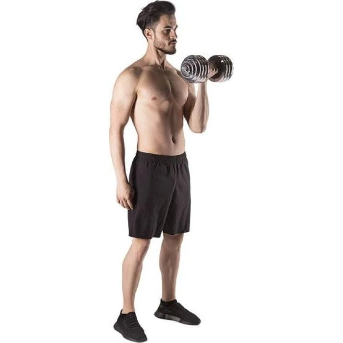 Гантелі розбірні сталеві HMS STC30, 2 x 15 кг