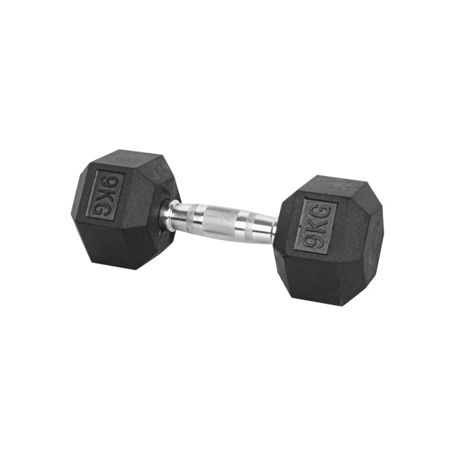 Гантель шестигранна inSPORTline Hexsteel 9 кг