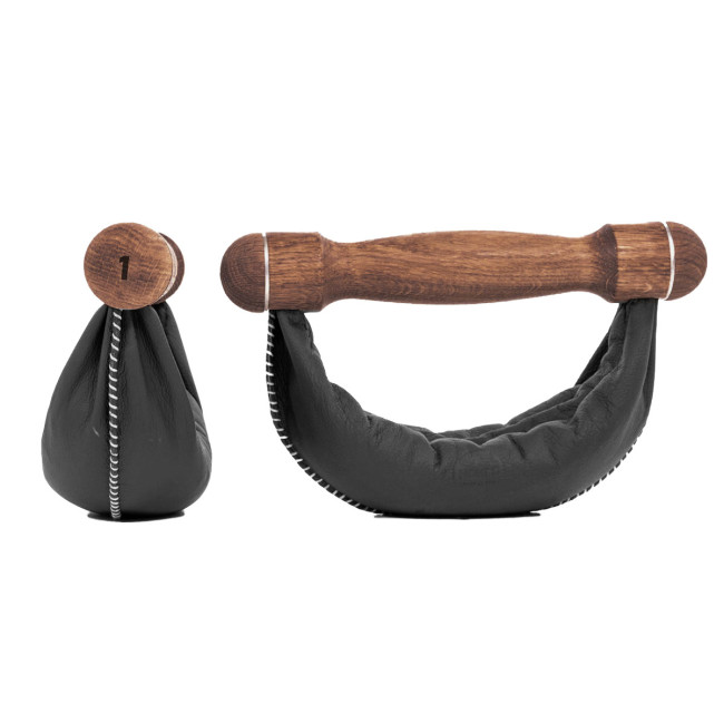 Гантелі NOHRD SwingBell Дуб 2 х 1 кг