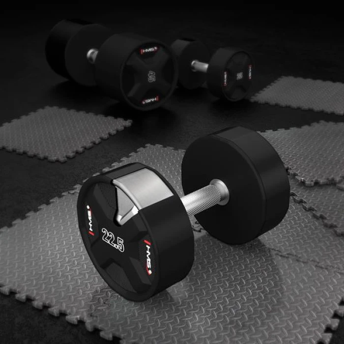 Гантель сталева HMS HPC, 22.5 кг