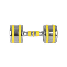 Гантель хромированный inSPORTline Yellsteel 10 кг