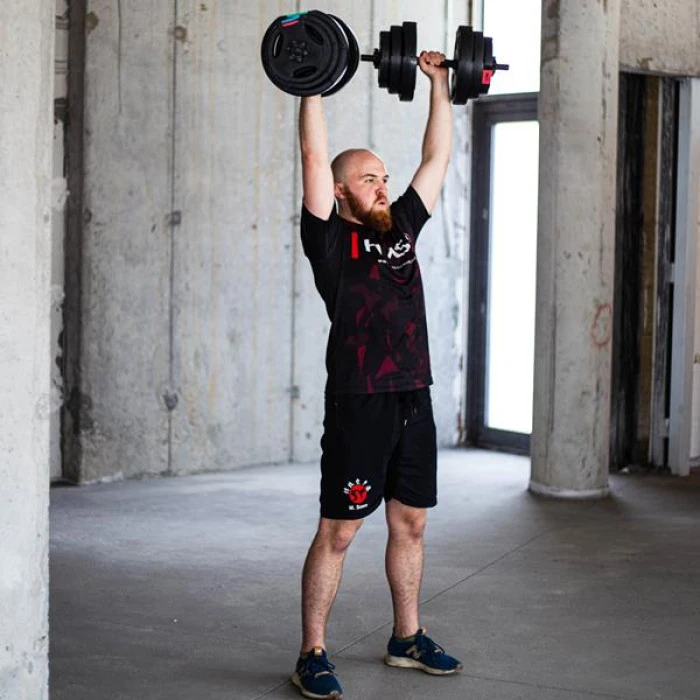 Композитная гантель 40 кг HMS SG40