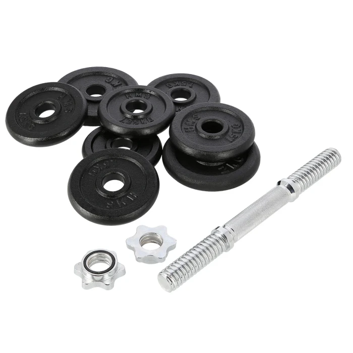 Гантель розбірна чавунна HMS SG04, 15 кг